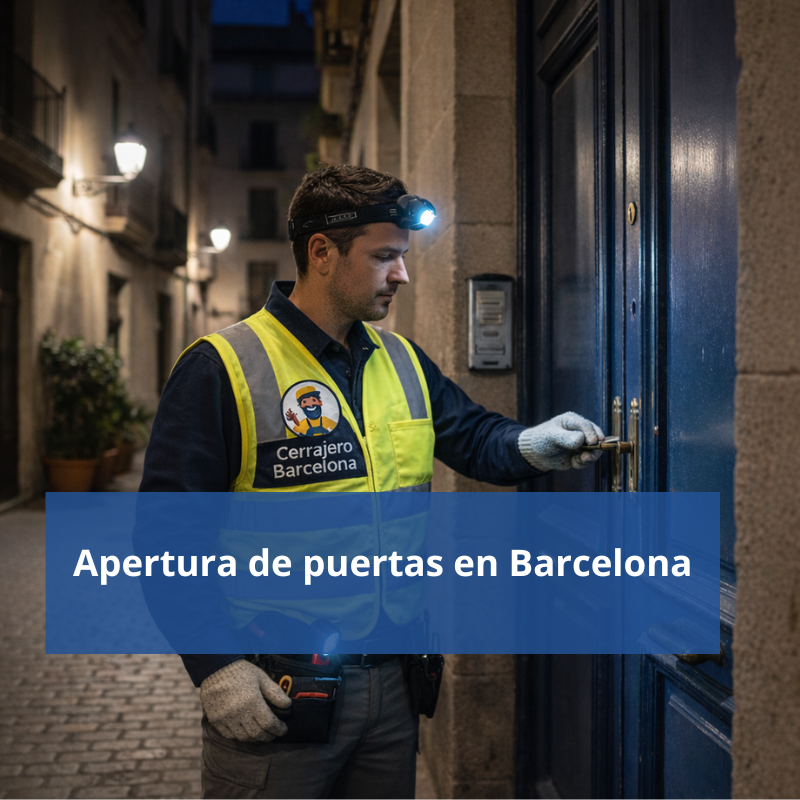 Apertura de puertas en Barcelona